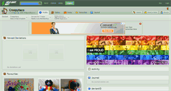 Desktop Screenshot of creepytaco.deviantart.com