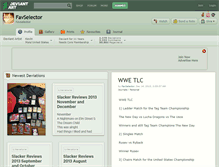 Tablet Screenshot of favselector.deviantart.com