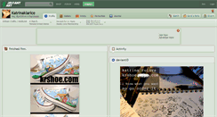 Desktop Screenshot of katrinaklarice.deviantart.com