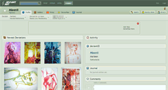 Desktop Screenshot of mleenii.deviantart.com