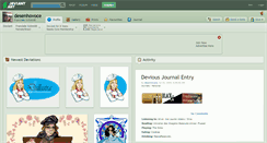 Desktop Screenshot of desenhovoce.deviantart.com