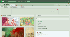 Desktop Screenshot of fee-alpino.deviantart.com