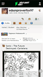 Mobile Screenshot of edsonprowerfox97.deviantart.com