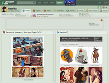 Tablet Screenshot of maarika.deviantart.com