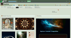 Desktop Screenshot of pomprint.deviantart.com