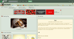 Desktop Screenshot of dancing-girl.deviantart.com