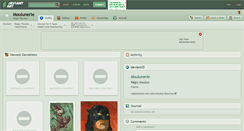 Desktop Screenshot of moulunerie.deviantart.com