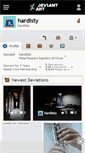 Mobile Screenshot of hardisty.deviantart.com