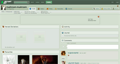 Desktop Screenshot of mushroom-mushroom.deviantart.com