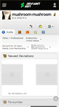 Mobile Screenshot of mushroom-mushroom.deviantart.com