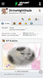 Mobile Screenshot of divinenightshade.deviantart.com