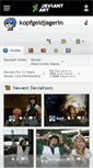 Mobile Screenshot of kopfgeldjagerin.deviantart.com