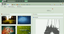 Desktop Screenshot of fugal.deviantart.com
