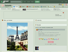 Tablet Screenshot of funnyzzz.deviantart.com