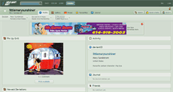 Desktop Screenshot of littlemarysunshiner.deviantart.com