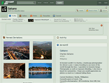 Tablet Screenshot of gaisano.deviantart.com