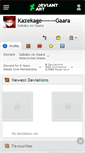 Mobile Screenshot of kazekage-------gaara.deviantart.com