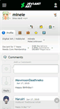 Mobile Screenshot of minele.deviantart.com