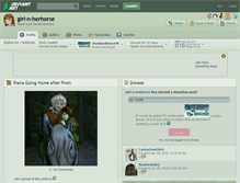 Tablet Screenshot of girl-n-herhorse.deviantart.com