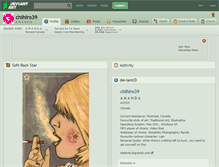 Tablet Screenshot of chihiro39.deviantart.com