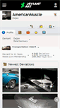 Mobile Screenshot of americanmuscle.deviantart.com