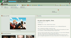 Desktop Screenshot of dradise.deviantart.com