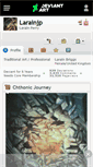 Mobile Screenshot of larainjp.deviantart.com