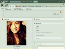Tablet Screenshot of besp.deviantart.com