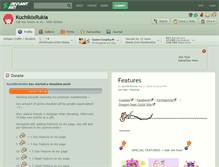 Tablet Screenshot of kuchikixrukia.deviantart.com