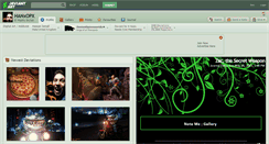 Desktop Screenshot of hanxopx.deviantart.com