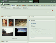 Tablet Screenshot of ein-bebop.deviantart.com