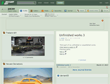 Tablet Screenshot of pacee.deviantart.com