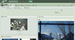 Desktop Screenshot of cjays.deviantart.com