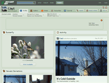 Tablet Screenshot of cjays.deviantart.com