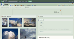 Desktop Screenshot of calibon.deviantart.com