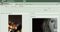 Desktop Screenshot of distanttree.deviantart.com