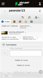 Mobile Screenshot of paranoia123.deviantart.com