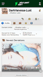 Mobile Screenshot of darkvanessa-lust.deviantart.com