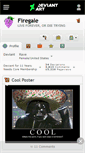Mobile Screenshot of firegale.deviantart.com