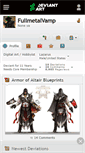 Mobile Screenshot of fullmetalvamp.deviantart.com