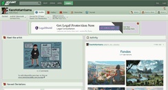 Desktop Screenshot of kaosnokamisama.deviantart.com