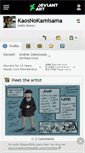 Mobile Screenshot of kaosnokamisama.deviantart.com