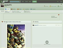 Tablet Screenshot of dumbo972.deviantart.com
