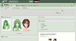 Desktop Screenshot of lovevra.deviantart.com