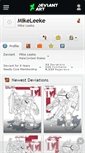 Mobile Screenshot of mikeleeke.deviantart.com