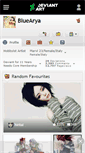 Mobile Screenshot of bluearya.deviantart.com