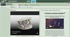 Desktop Screenshot of c4dusers.deviantart.com