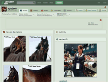 Tablet Screenshot of apajax6.deviantart.com