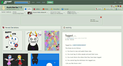 Desktop Screenshot of musicmaniac112.deviantart.com