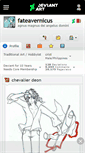 Mobile Screenshot of fateavernicus.deviantart.com
